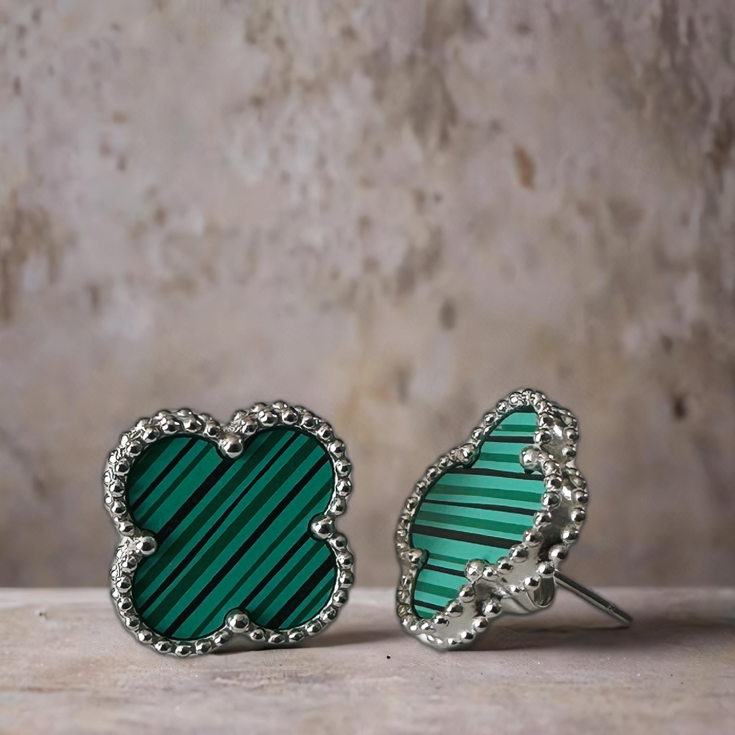 Boucle d'oreille Jade