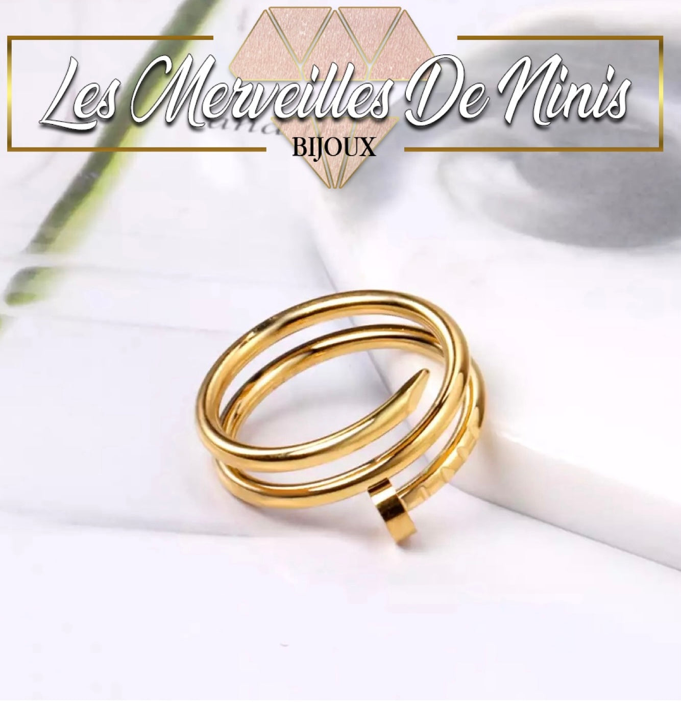 Double Angel Ring