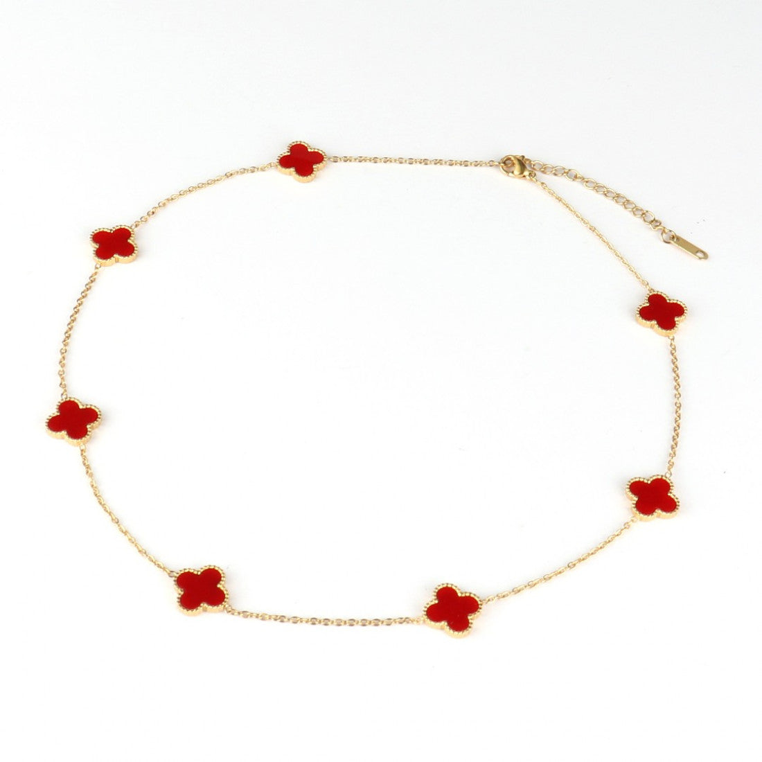 collier Ruby 7 fleurs