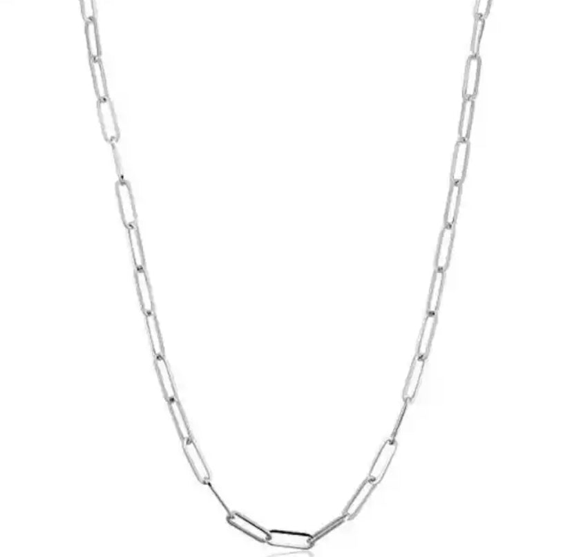 collier personnalisé couleur argent